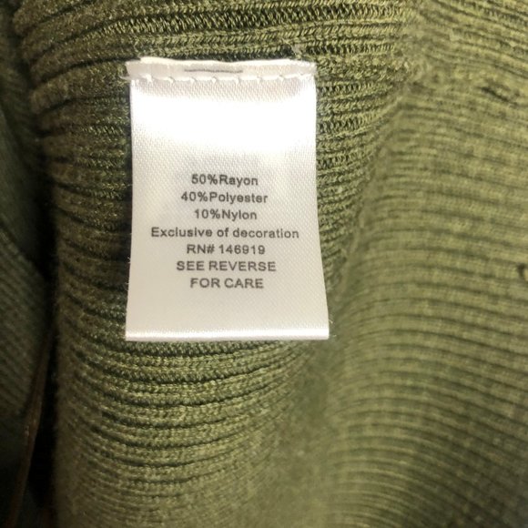 Freshman 1996 | Green Ribbed Sweater Tank Top - Picture 5 of 6